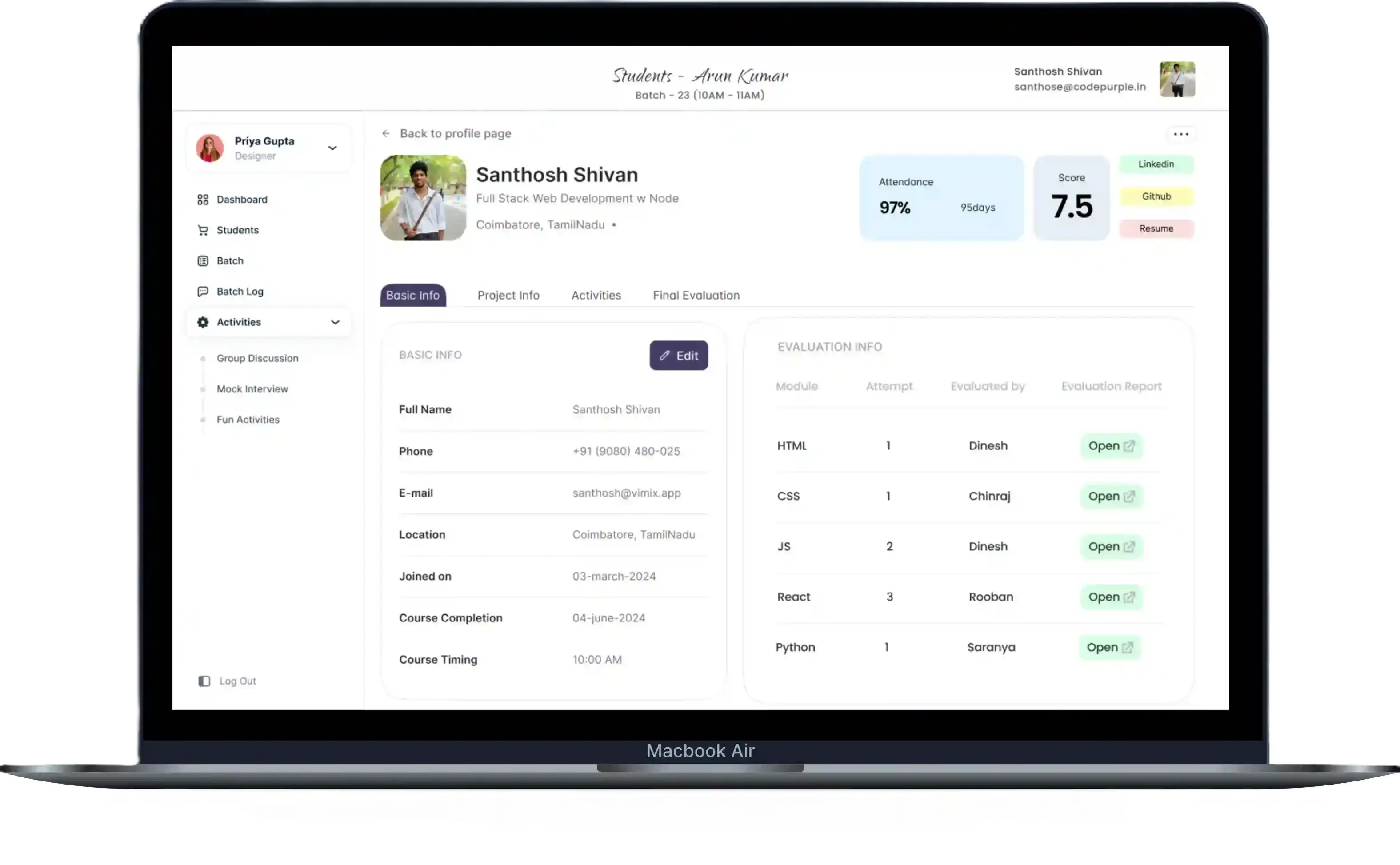 Code Purple Academy Job Portal - Free Access Exclusively for Code Purple Academy Students